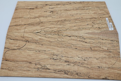 Jesion Spalted Ash drewniany top na gitarę guitar top