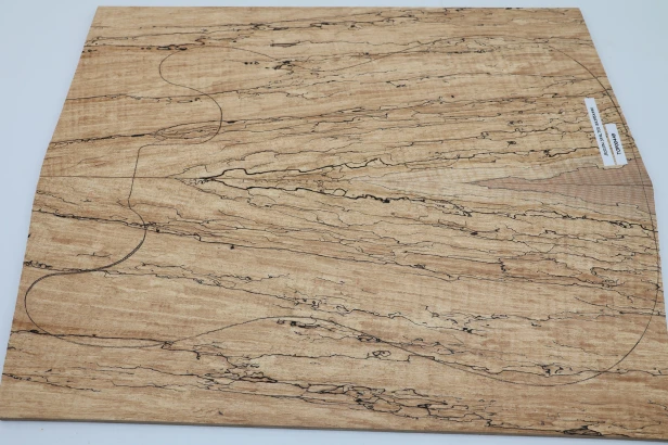 Jesion Spalted Ash drewniany top na gitarę guitar top