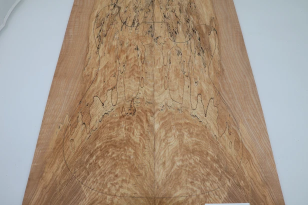 Jesion Spalted Ash drewniany top na gitarę guitar top