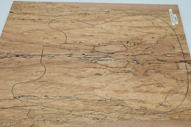 Jesion Spalted Ash drewniany top na gitarę guitar top