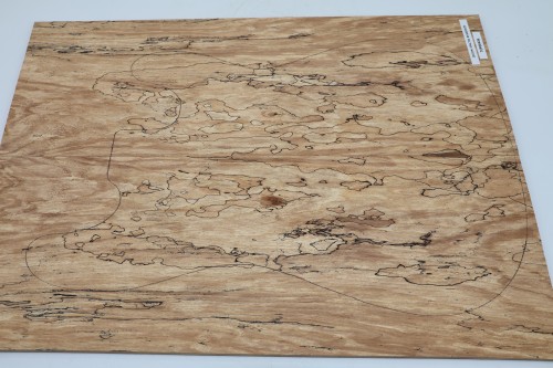 Jesion Spalted Ash drewniany top na gitarę guitar top