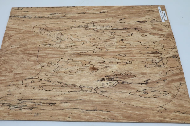 Jesion Spalted Ash drewniany top na gitarę guitar top