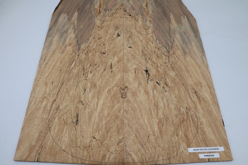Jesion Spalted Ash drewniany top na gitarę guitar top
