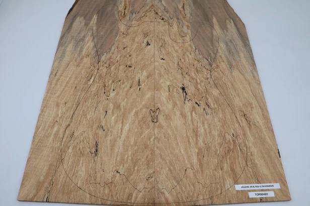 Jesion Spalted Ash drewniany top na gitarę guitar top