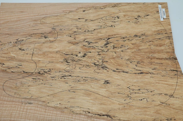 Jesion Spalted Ash drewniany top na gitarę guitar top