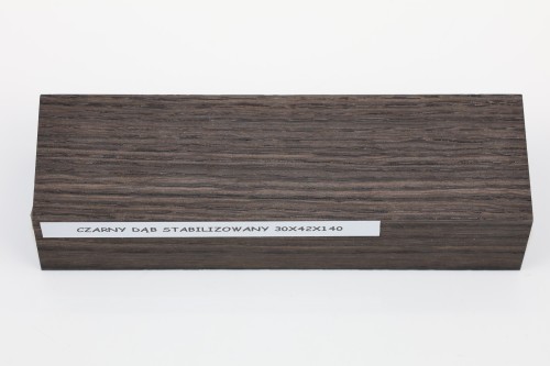 Czarny Dąb Black Oak stabilizowane drewno na rękojeść noża stabilized wood for knife