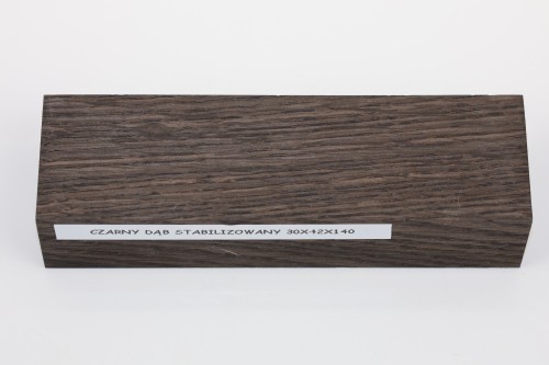 Czarny Dąb Black Oak stabilizowane drewno na rękojeść noża stabilized wood for knife