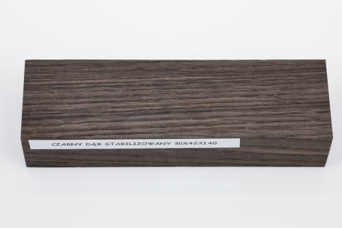 Czarny Dąb Black Oak stabilizowane drewno na rękojeść noża stabilized wood for knife