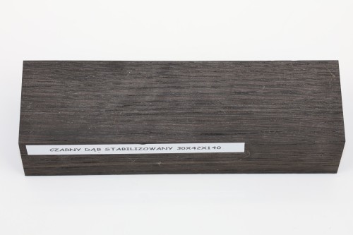 Czarny Dąb Black Oak stabilizowane drewno na rękojeść noża stabilized wood for knife