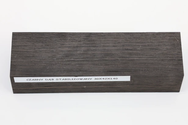 Czarny Dąb Black Oak stabilizowane drewno na rękojeść noża stabilized wood for knife
