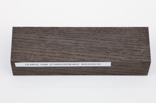Czarny Dąb Black Oak stabilizowane drewno na rękojeść noża stabilized wood for knife