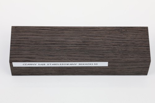 Czarny Dąb Black Oak stabilizowane drewno na rękojeść noża stabilized wood for knife