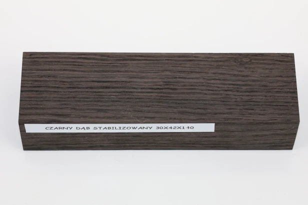 Czarny Dąb Black Oak stabilizowane drewno na rękojeść noża stabilized wood for knife