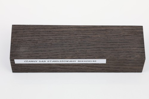 Czarny Dąb Black Oak stabilizowane drewno na rękojeść noża stabilized wood for knife