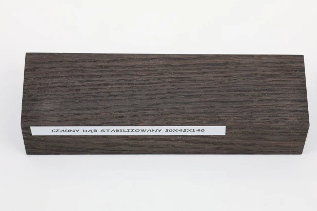Czarny Dąb Black Oak stabilizowane drewno na rękojeść noża stabilized wood for knife