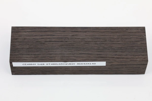 Czarny Dąb Black Oak stabilizowane drewno na rękojeść noża stabilized wood for knife
