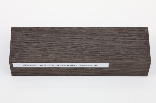 Czarny Dąb Black Oak stabilizowane drewno na rękojeść noża stabilized wood for knife