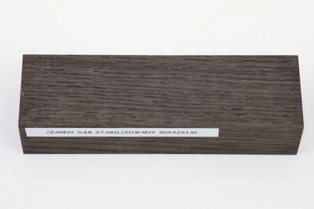 Czarny Dąb Black Oak stabilizowane drewno na rękojeść noża stabilized wood for knife