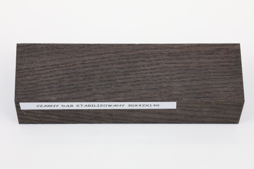 Czarny Dąb Black Oak stabilizowane drewno na rękojeść noża stabilized wood for knife