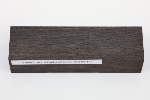 Czarny Dąb Black Oak stabilizowane drewno na rękojeść noża stabilized wood for knife