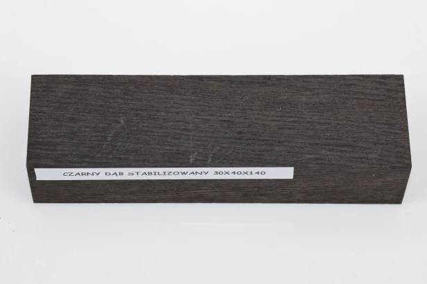 Czarny Dąb Black Oak stabilizowane drewno na rękojeść noża stabilized wood for knife