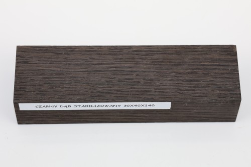 Czarny Dąb Black Oak stabilizowane drewno na rękojeść noża stabilized wood for knife