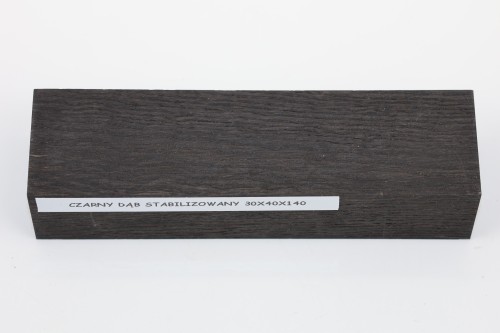 Czarny Dąb Black Oak stabilizowane drewno na rękojeść noża stabilized wood for knife