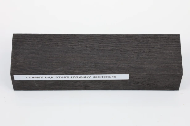 Czarny Dąb Black Oak stabilizowane drewno na rękojeść noża stabilized wood for knife