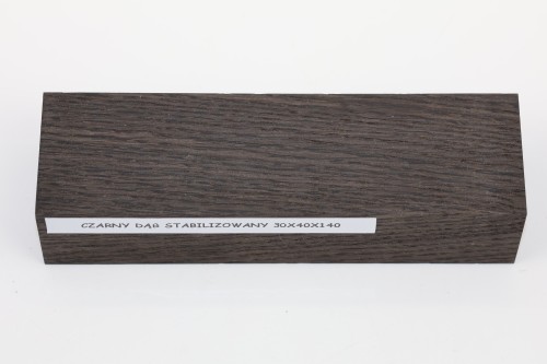 Czarny Dąb Black Oak stabilizowane drewno na rękojeść noża stabilized wood for knife