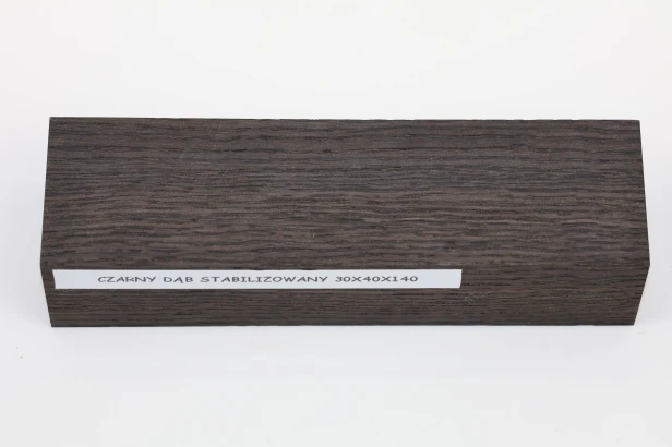 Czarny Dąb Black Oak stabilizowane drewno na rękojeść noża stabilized wood for knife