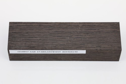 Czarny Dąb Black Oak stabilizowane drewno na rękojeść noża stabilized wood for knife