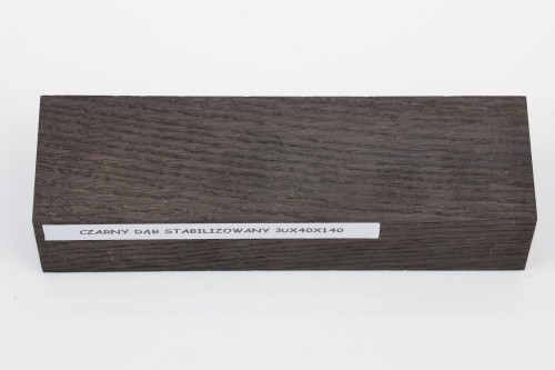 Czarny Dąb Black Oak stabilizowane drewno na rękojeść noża stabilized wood for knife