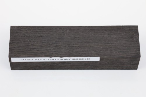 Czarny Dąb Black Oak stabilizowane drewno na rękojeść noża stabilized wood for knife