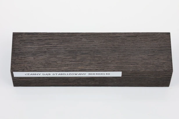 Czarny Dąb Black Oak stabilizowane drewno na rękojeść noża stabilized wood for knife