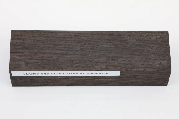 Czarny Dąb Black Oak stabilizowane drewno na rękojeść noża stabilized wood for knife