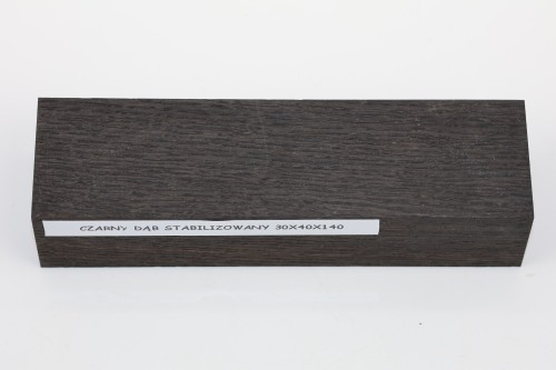 Czarny Dąb Black Oak stabilizowane drewno na rękojeść noża stabilized wood for knife