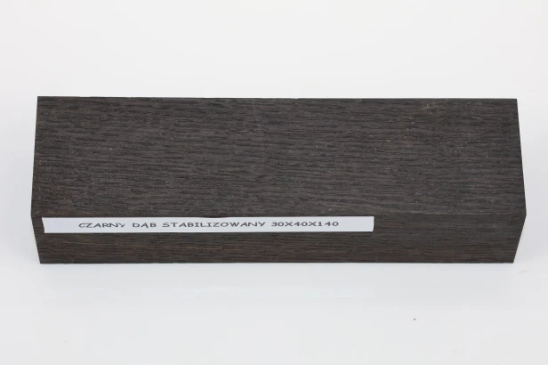 Czarny Dąb Black Oak stabilizowane drewno na rękojeść noża stabilized wood for knife