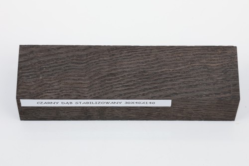 Czarny Dąb Black Oak stabilizowane drewno na rękojeść noża stabilized wood for knife