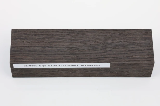 Czarny Dąb Black Oak stabilizowane drewno na rękojeść noża stabilized wood for knife