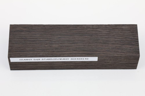 Czarny Dąb Black Oak stabilizowane drewno na rękojeść noża stabilized wood for knife