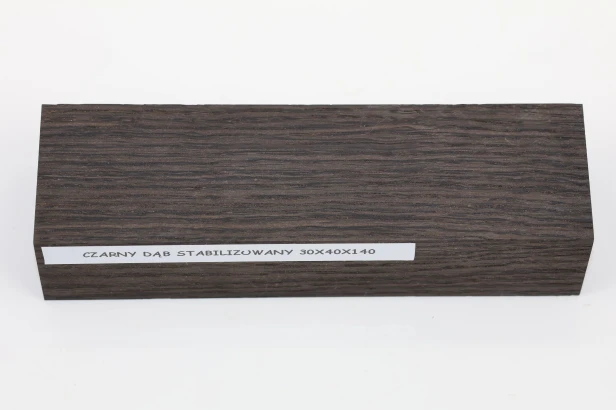 Czarny Dąb Black Oak stabilizowane drewno na rękojeść noża stabilized wood for knife