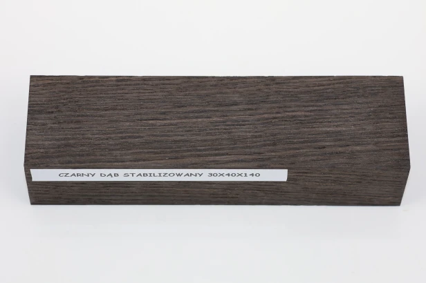Czarny Dąb Black Oak stabilizowane drewno na rękojeść noża stabilized wood for knife