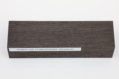 Czarny Dąb Black Oak stabilizowane drewno na rękojeść noża stabilized wood for knife