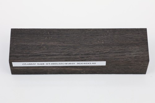 Czarny Dąb Black Oak stabilizowane drewno na rękojeść noża stabilized wood for knife