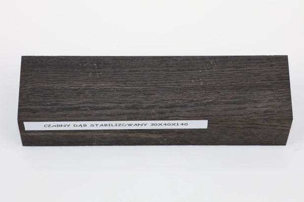 Czarny Dąb Black Oak stabilizowane drewno na rękojeść noża stabilized wood for knife