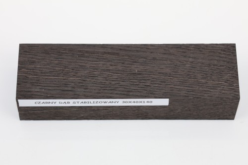 Czarny Dąb Black Oak stabilizowane drewno na rękojeść noża stabilized wood for knife