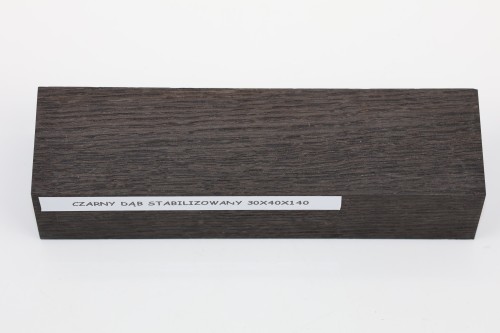 Czarny Dąb Black Oak stabilizowane drewno na rękojeść noża stabilized wood for knife