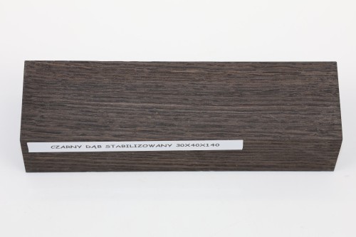 Czarny Dąb Black Oak stabilizowane drewno na rękojeść noża stabilized wood for knife