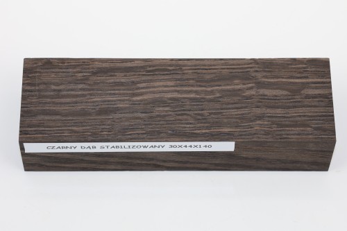 Czarny Dąb Black Oak stabilizowane drewno na rękojeść noża stabilized wood for knife
