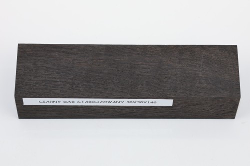 Czarny Dąb Black Oak stabilizowane drewno na rękojeść noża stabilized wood for knife